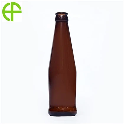 Botella de cerveza Yangchun de vidrio marrón de 275 ml